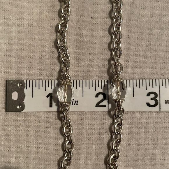 Judith Ripka Sterling Silver necklace - Picture 5 of 8